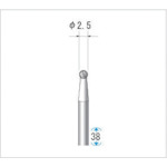 NAKANISHI 24072 Carbide cutter spherical