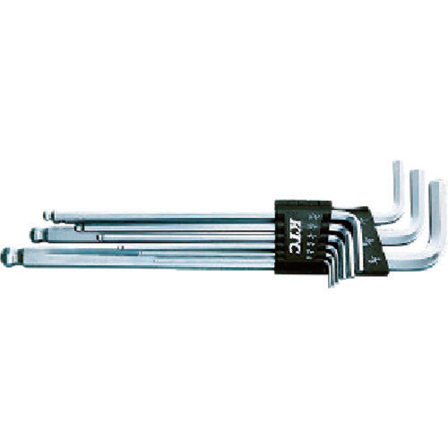 KTC HL259BSP Ballpoint L-shaped long hex wrench set (9-piece set)