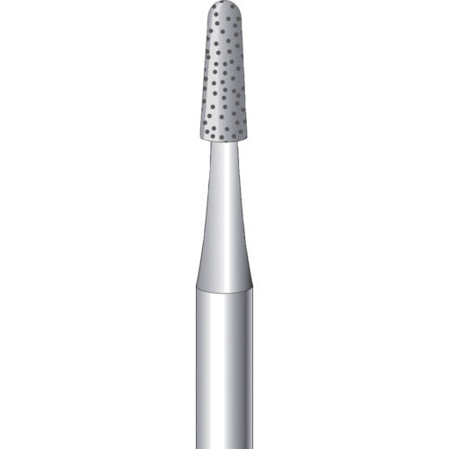 NAKANISHI 12341 Electroplated diamond bur Tapered rounded tip