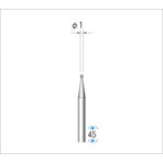 NAKANISHI 11204 Electroplated diamond bur spherical