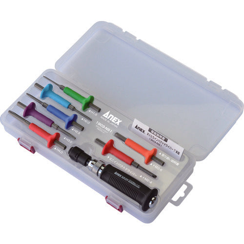 ANEX 1903-NS1 Screw removal impact wrench set of 7