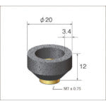 NAKANISHI 64832 Cup-shaped whetstone 12 people