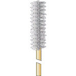 NAKANISHI 51583 Nylon inside brush φ10×30×shaftφ3