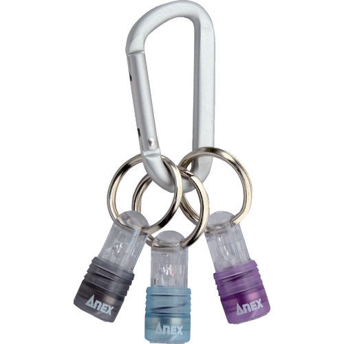 ANEX AQH-S2 Quick Holder 3-piece set (blue, black, purple)