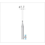 NAKANISHI 11205 Electroplated diamond bur spherical