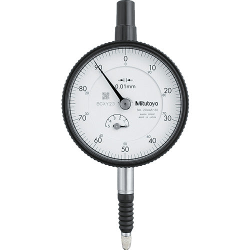 MITUTOYO 2044A-60 Standard dial gauge (with lug back cover, waterproof type)