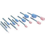 NAKANISHI 43410 Mounted grinding wheel set 15 pieces