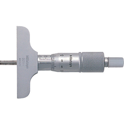 MITUTOYO DMS100-25W Depth micrometer with carbide tip (128-104)