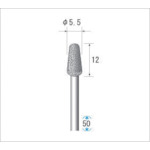 NAKANISHI 12346 Electroplated diamond bur Tapered rounded tip