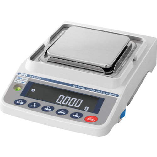 A&D GX1003A General-purpose electronic balance Built-in weight