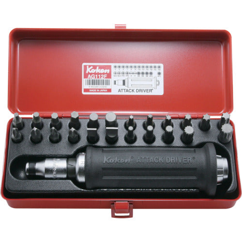 KO-KEN AG112F 12.7mm socket Attack Driver Set