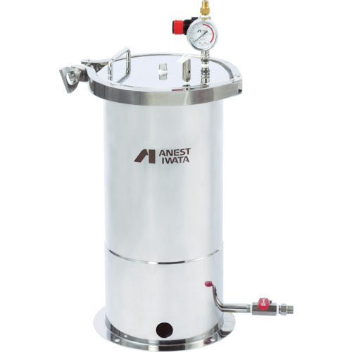 ANEST IWATA COT-ZB10 Stainless steel bottom-discharge pressurized tank