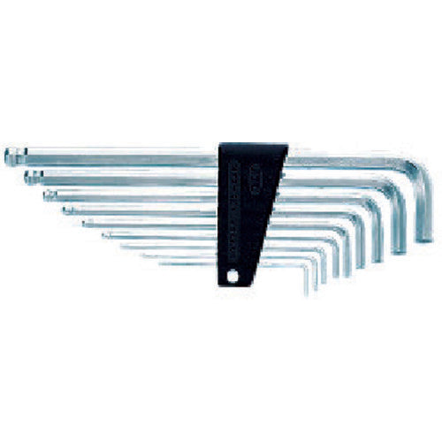 KTC HLD2509 High-grade ballpoint L-shaped long hex wrench set (9-piece set)