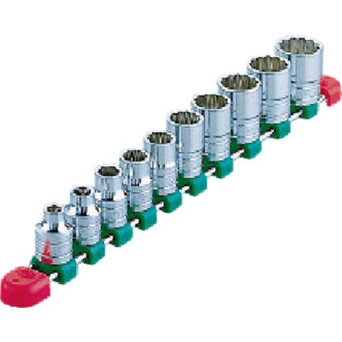 KTC TB410XE 12.7 sq. Socket Set (10-piece set) 12.7mm socket drive