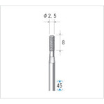 NAKANISHI 12804 Craft Diamond Bur 3 pieces