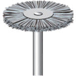 NAKANISHI 51013 Diamond-infused nylon brush Wheel type