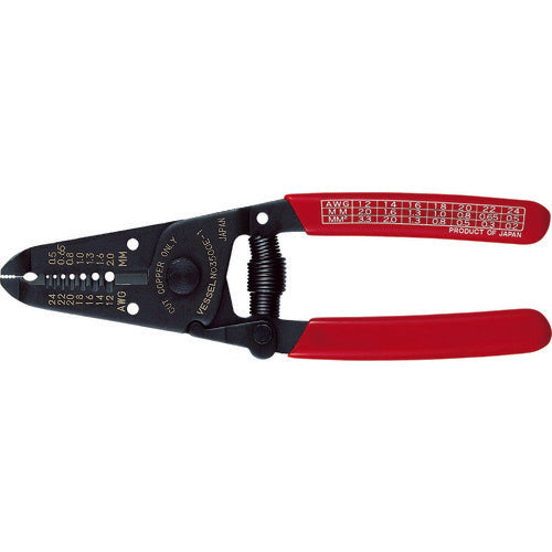 VESSEL 350 Wire stripper No. 3500E-1 (for single and stranded wires)