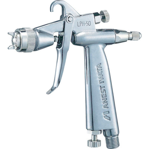 ANEST IWATA LPH-50-062G Low-pressure spray gun with small discharge volume for automotive repair and metal painting.