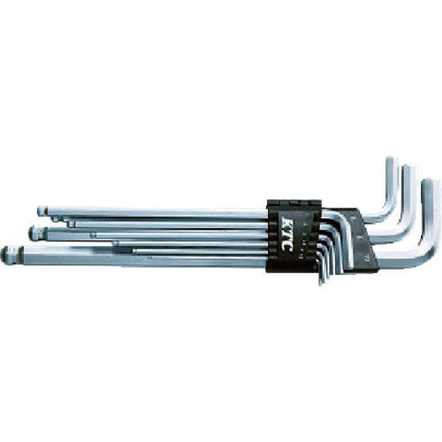KTC HL259SP Ballpoint L-shaped long hex wrench set (9-piece set)