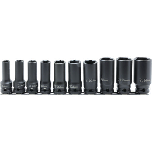 KO-KEN RS14301X/10 Thin-walled impact semi-deep socket set