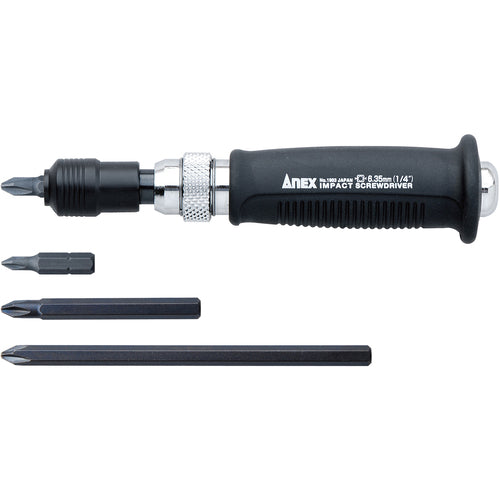 ANEX 1903-S Mini impact driver Bit set of 4