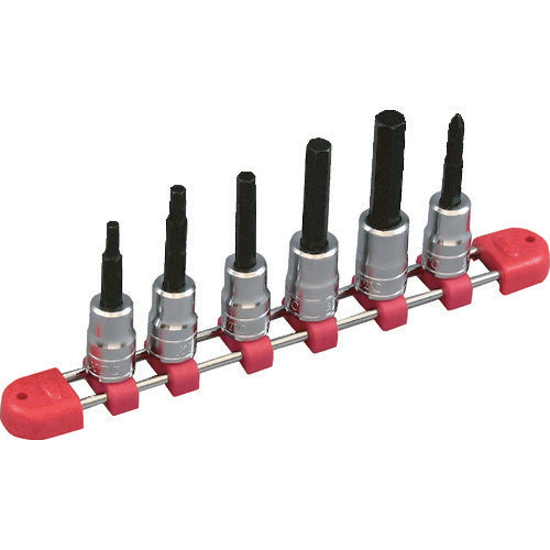 KTC TBT306H 9.5 sq. Hexagon Bit Socket Set [6-piece set]