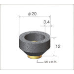 NAKANISHI 64830 Precision pencil-type air grinder Cup-shaped whetstone