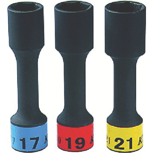 KTC TBP4903 12.7 sq. Impact wrench wheel nut socket set (3-piece set)