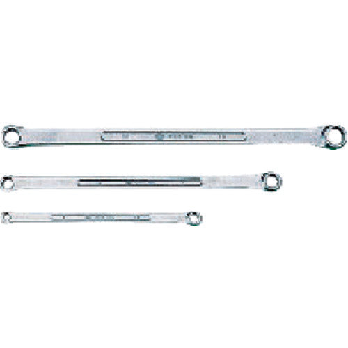 KTC M1603 Extra-long straight combination wrench set [3-piece set]