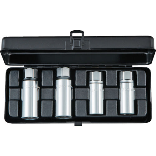 KTC BSR354 12.7 sq. Stud Bolt Remover Set [4-piece set]