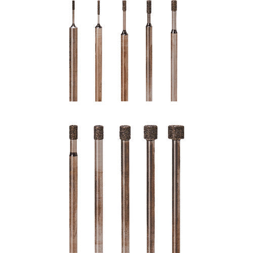 NAKANISHI 15311 Electroplated diamond bur Assorted Set