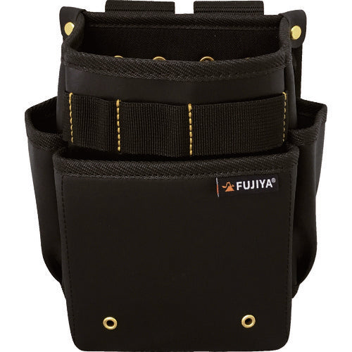 FUJIYA PS-32BG Small 2-tier tool belt (black and gold)