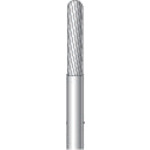 NAKANISHI 24711 Carbide cutter for reverse rotation Cylindrical with rounded tip