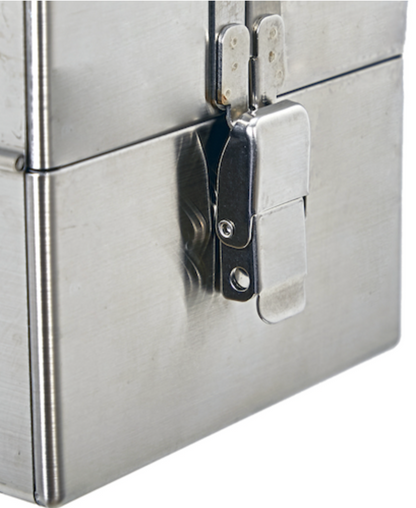 TRUSCO SU3D-370 Stainless Steel Double-Opening Tool Box