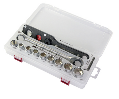 ANNEX Professional Offset Adapter & Ratchet Wrench Socket Set 19mm – AOA-19S3