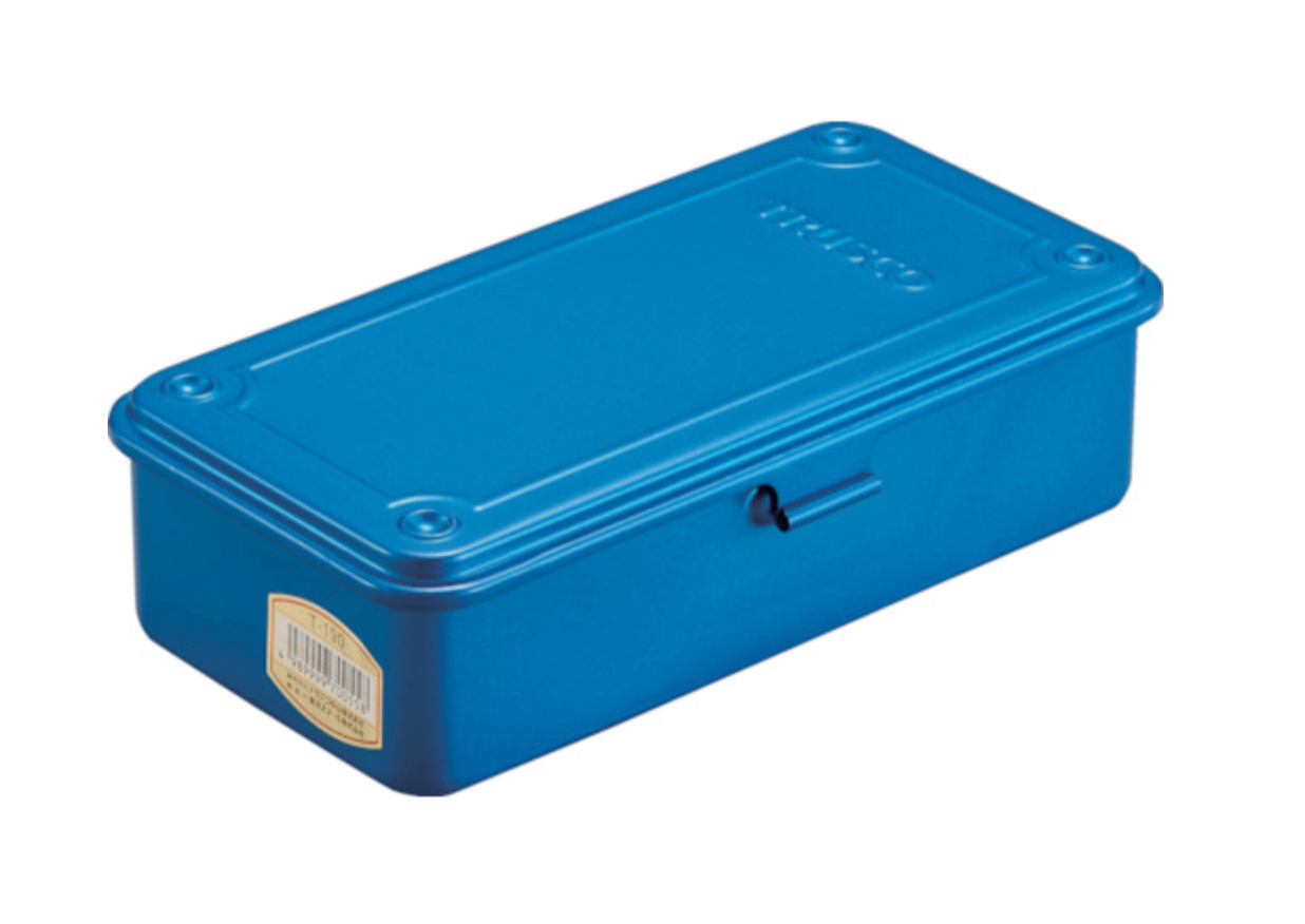 TRUSCO T-190 Series Trunk-Style Steel Tool Box  Height 56mm Made in Japan
