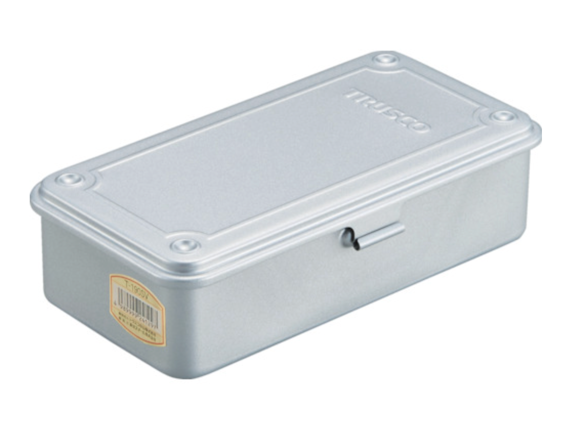 TRUSCO T-190 Series Trunk-Style Steel Tool Box  Height 56mm Made in Japan