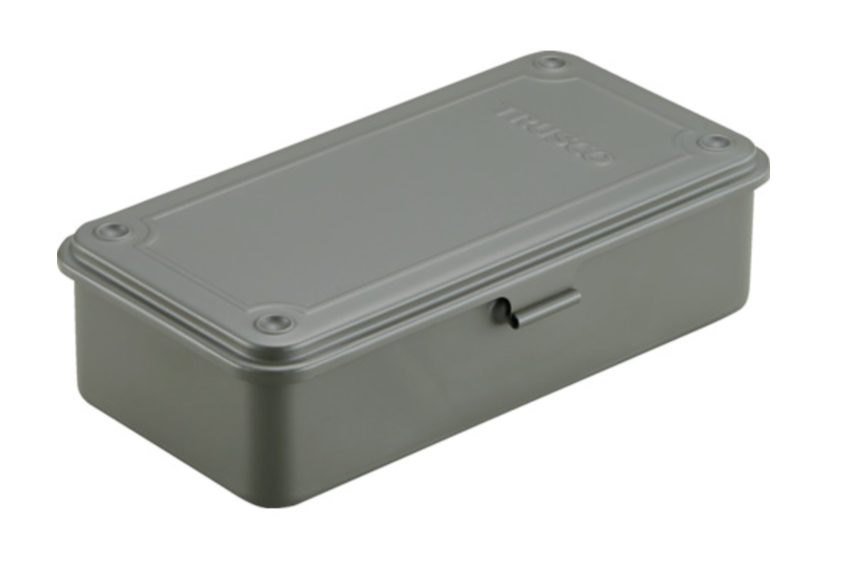 TRUSCO T-190 Series Trunk-Style Steel Tool Box  Height 56mm Made in Japan