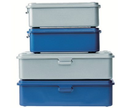 TRUSCO Trunk-Type Steel Toolbox T-190MBK – 203×109×56mm, Matte Black10