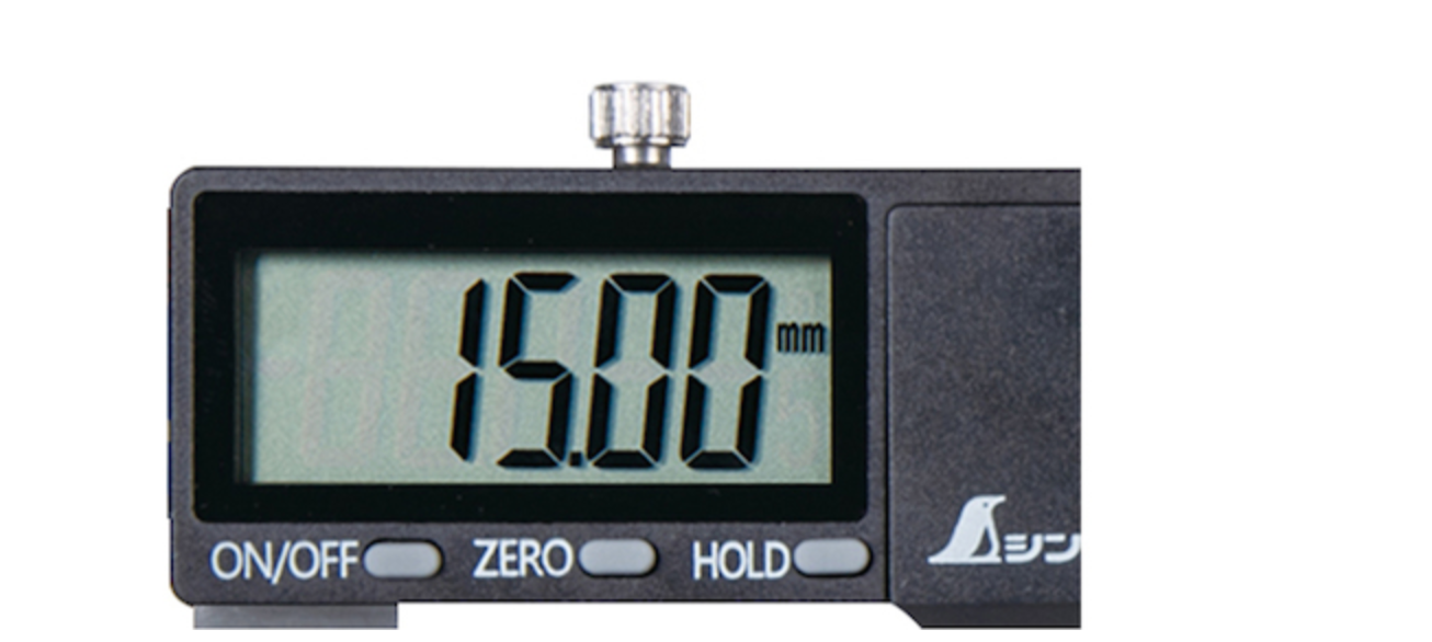 Shinwa 19996 Digital Caliper 200mm Large Display Hold Function, Stainless Steel2
